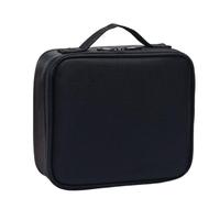 MQPALZKD Makeup Bag with Large Capacity, Makeup Storage Bag for Makeup Artists, Embroidery, Portable Makeup case(D)