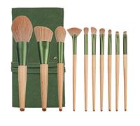 MQPALZKD Makeup Brush 10 Sets Beauty Tools with Bag Universal Brush Makeup Brush Foundation Brush