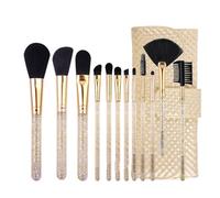 MQPALZKD Makeup brush set 12 pieces super soft brush set, full set of powder blusher brush beauty tools