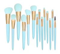 MQPALZKD Makeup brush set 14 pieces of light full set powder eye shadow brush multi-function beauty tools