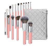 MQPALZKD Makeup Brush Set 24 Wooden Handle Full Set Loose Brush Multifunctional Beauty Tools Brush Pack