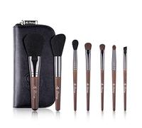 MQPALZKD Makeup Brush Set Brush a Full Set of 7 Beginners Makeup Tools Man-made Fiber Makeup Brush