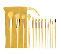 MQPALZKD Makeup Brush Set Brush With Organizer Bag Beauty Tools Loose Powder Brush Foundation(3-pack)