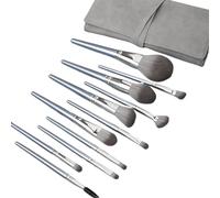 MQPALZKD Makeup brush set, soft bristle brush, 14 pieces, eye shadow, powder blusher powder, makeup tool