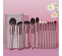 MQPALZKD Makeup Brush Set Wooden Handle Brush Beauty Tool Soft Bristle Makeup Brush Loose Powder Brush