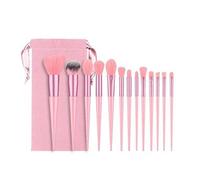 MQPALZKD Makeup Brushes Professional Cosmetic Eye Shadow Foundation Blush Blending Beauty Make Up Brush(Argento)