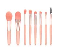 MQPALZKD Makeup Brushes Set Mini 8Pcs Eyeshadow Foundation Eyebrow Brushes Face Eye Makeup Brushes Kit(Argento)