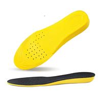 MQPALZKD Memory Foam Orthopedic Sport Insoles for Shoes Sole Cushion Running Shock-Absorbant Breathable Soft Pad(A2.5CM,EU 41-45(275mm))