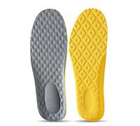 MQPALZKD Memory Foam Sport Support Insert Feet Care Insoles for Shoes Men Women Orthotic Breathable Latex Sports Insoles(35-36)