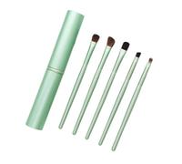 MQPALZKD Mini portable eye 5pcs makeup brushes beginner's full set of eye shadow makeup tools(D)