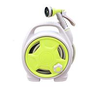 MQPALZKD Mini Portable Garden Pipe Hose Reel Cart with Water Spray Gun Set Agricultural Home Storage Suit Car Wash