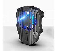 MQPALZKD Mobile Phone Cooler for Silent Phone Radiator PUBG Controller Handle LED Light Cooling Fan