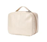 MQPALZKD New PU Leather Makeup Bag Portable Large Capacity High Beauty Small Box Makeup Bag Waterproof Wash Storage Bag