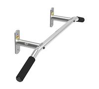MQPALZKD Non-Slip Muscle Strength Pull-Ups Bar Wall-Mounted Horizontal Bar For Power Training Indoor Sandbags Hanger Equipment(Argento)