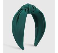 MQPALZKD Personality exaggeration solid color fabric knot headband high headband hair accessories(V)