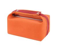 MQPALZKD Portable and Portable Canvas Makeup Bag, Large Capacity Travel wash Bag, Multifunctional Cosmetic Storage Bag