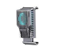 MQPALZKD Portable Cooling Fan Game Mobile Phone Cooler Game Heatsink Audio Aux Radiator(D)