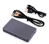 MQPALZKD Portable HiFi Earphone Amplifier Battery Powered Rechargeable Headphone Headset Audio Aluminum 3.5mm Amplifiers Mini AMP