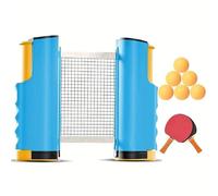 MQPALZKD Portable Table Tennis Net Racket Set for Convenience