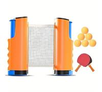 MQPALZKD Portable Table Tennis Net Racket Set for Convenience