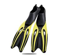 MQPALZKD Professional Adult Flexible Comfort TPR Non-Slip Swimming Diving Fins Rubber Snorkeling Swim Flippers Water Sports Beach Shoes(black-Blue Exorcist1,S code)