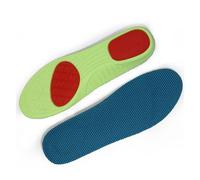MQPALZKD PU High Elastic Sports Increase Insole with Thickened Heel Sports Cushioning Shock Absorption Unisex Insole(Argento,45-46)