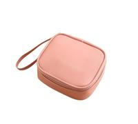 MQPALZKD PU Leather Change, Lipstick, Aunt's Towel Bag, Small Portable, Portable, and Cosmetic Storage Bag(Roze)