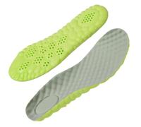 MQPALZKD PU Sports Insole Thick Sweat Absorption Soft Elastic Shock Absorption Insole for Both Men and Women(45-46)