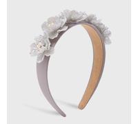 MQPALZKD Resin simulation three-dimensional flower headband sweet temperament imitation pearl headband(F)