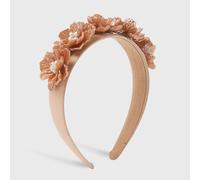 MQPALZKD Resin simulation three-dimensional flower headband sweet temperament imitation pearl headband(black-Soul Eater1)