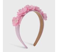 MQPALZKD Resin simulation three-dimensional flower headband sweet temperament imitation pearl headband(A)