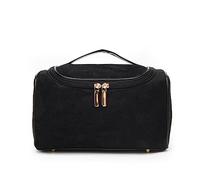 MQPALZKD Retro Makeup Bag Women's Portable Large Capacity Flap Square Extra Large Skin Care Product Storage Washing Bag