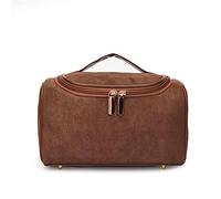 MQPALZKD Retro Makeup Bag Women's Portable Large Capacity Flap Square Extra Large Skin Care Product Storage Washing Bag