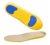 MQPALZKD Running Silicone Gel Cushion Orthopedic Insole Memory Foam Breathable Sneakers Shoe Inserts Pad Soft Sport Insoles(EU40-250mm)