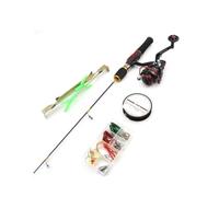 MQPALZKD Season Fishing Set 67 Cm Ice Rod Boat Fishing Raft Fishing Tackle Combination