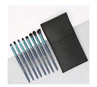 MQPALZKD Set Of 8 Eye Shadow Brushes Eye Makeup Brushes Smudging Nose Shadow Lip Beauty Tools Wholesale(Argento)