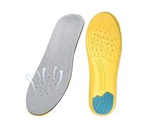 MQPALZKD Shoe Inserts Pad Soft Sport Insoles Memory Foam Breathable Outdoor Running Silicone Gel Heel Cushion Insole(L)