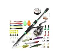 MQPALZKD Shrink Road Sub Rod Set Straight Handle Road Sub Spinning Wheel Road Sub Bait Combination Fishing Gear(1.8m)