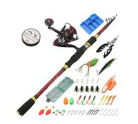 MQPALZKD Shrink Road Sub Rod Set Straight Handle Road Sub Spinning Wheel Road Sub Bait Combination Fishing Gear(2.7m)