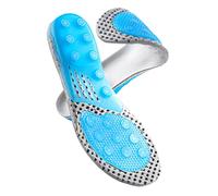 MQPALZKD Silicone Gel Insoles for Women Men Orthotic Sole Pad for Shoes Deodorant Breathable Cushion Running Pad for Feet(EU37-38(240mm))