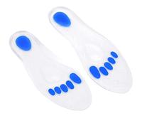 MQPALZKD Silicone Gel Insoles Heel Arch Support Orthotic Insole Plantar Fasciitis Heel(EU 38-39)