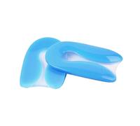 MQPALZKD Silicone PU Gel Insoles Heel Cushion Soles Support Shoe Pad Feet Care Insert(L)