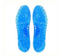 MQPALZKD Soft Shock Absorption Gel Insoles Cushion Running Walking Comfortable Massaging Gel Insoles for Shoes Sole Woman Men(L 250mm to 300mm)