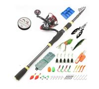 MQPALZKD Spinning Wheel Fishing Line Shrinkage Carbon Road Subbait Combination Fishing Gear(1.8m)