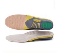MQPALZKD Sports Correction Elastic Breathable Deodorant Running Air Cushion Insole Men's Shoes Women's Insoles Orthopedic Pad Memory Foam(5 Pairs,35-40(Free Cut))