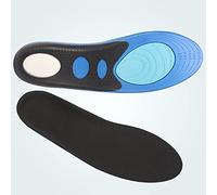 MQPALZKD Sports Insoles Men's Shock Absorption Shock Absorption Air Cushion Sweat Absorption High Elasticity Comfortable Thick Basketball Shoe Insole(Wit,37-41)