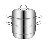 MQPALZKD Stainless Steel Steamer Large Capacity Multi-functional Universal Stoves Household