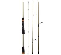 MQPALZKD Steel Rod Carbon Spinning Casting Fishing Rod With 1.8m 2.1m Baitcasting Rod for Bass Pike(D,1.8m)