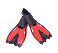 MQPALZKD Swimming Fins Adult Snorkeling Foot Flippers KIDS Diving Fins Beginner Swimming Equipment Portable Adult Flippers(Rosso,S code)