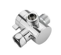 MQPALZKD Tee Shower Water Adapter Transfer Valve Inlet and Outlet Bathroom Accessories Set
